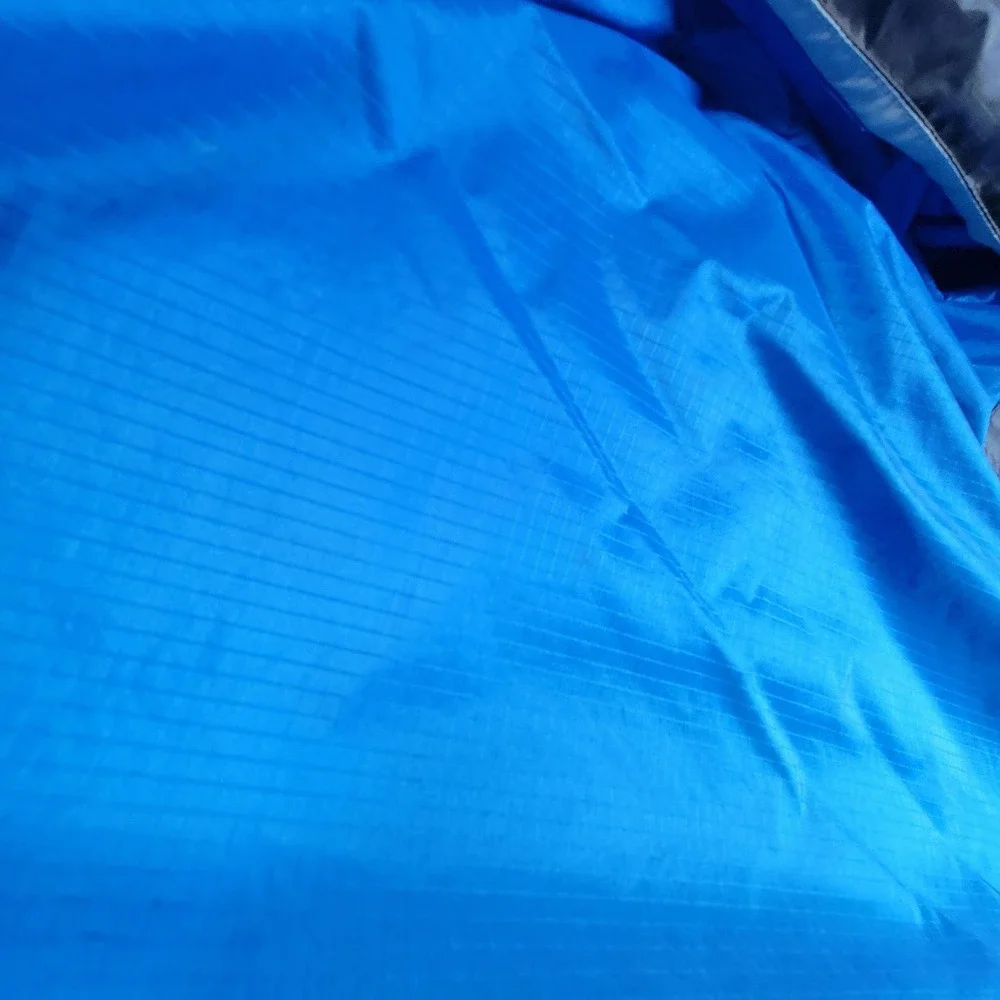 North Face Jacket Mens Large Blue‎ Hooded Waterproof Windbreaker Outdoor Coat